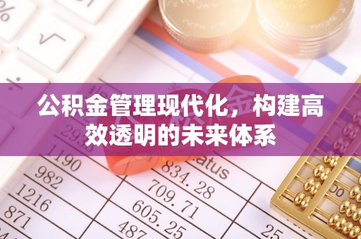 栖霞公积金管理现代化，构建高效透明的未来体系