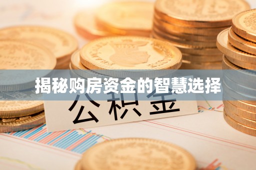 栖霞揭秘购房资金的智慧选择