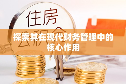栖霞探索其在现代财务管理中的核心作用