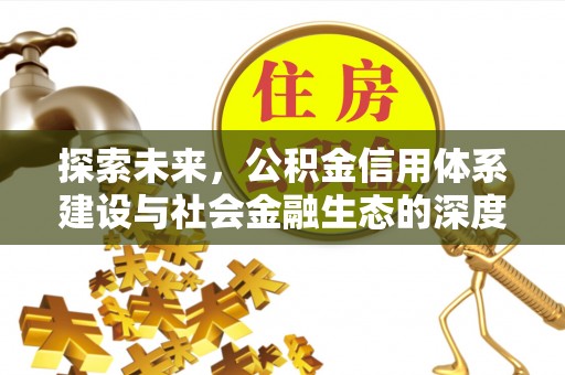 栖霞探索未来，公积金信用体系建设与社会金融生态的深度融合
